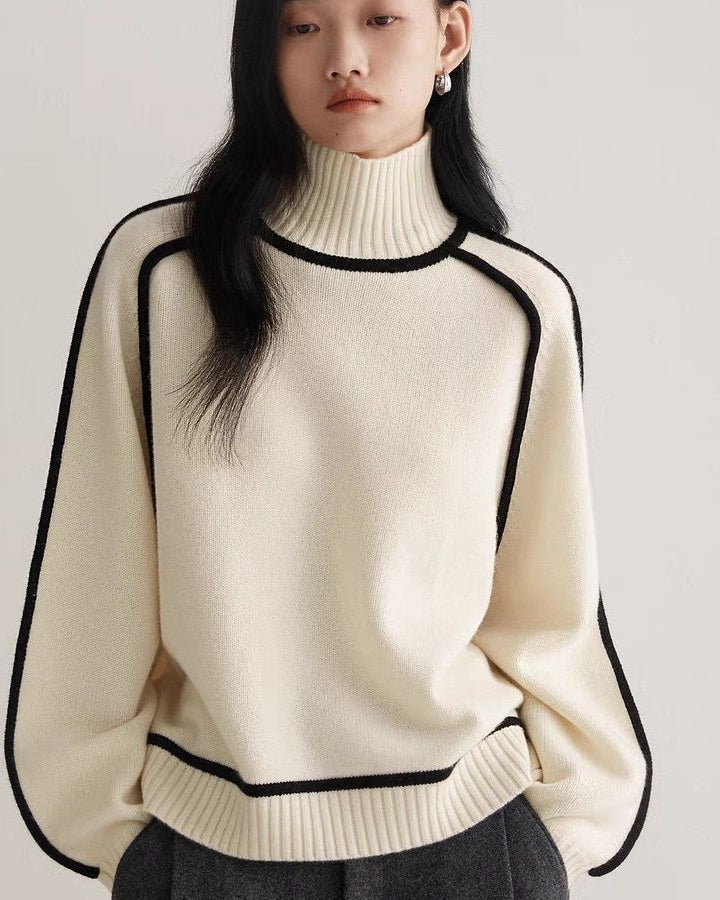 Cozy Warm Turtleneck Sweater for Winter