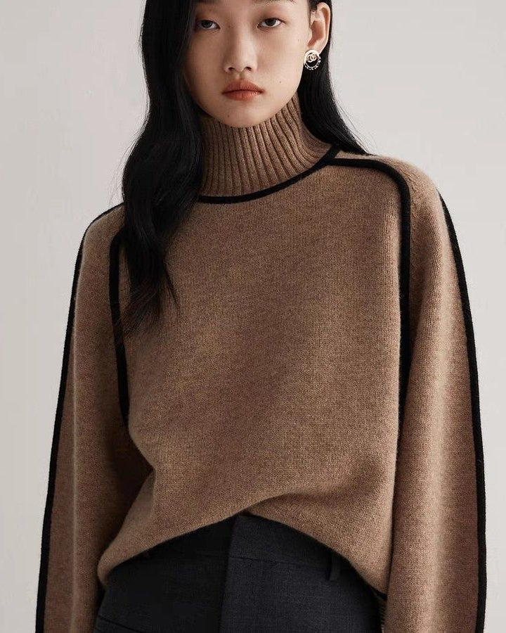 Cozy Warm Turtleneck Sweater for Winter