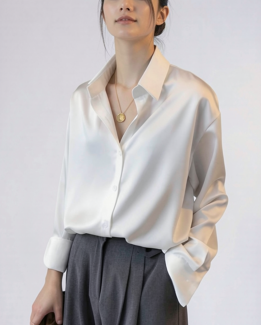 Chic Elegant Long Sleeve Blouse for Women