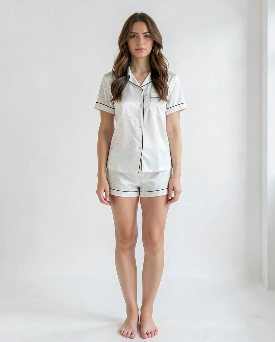 Luxurious Soft Satin Pajama Set for Women