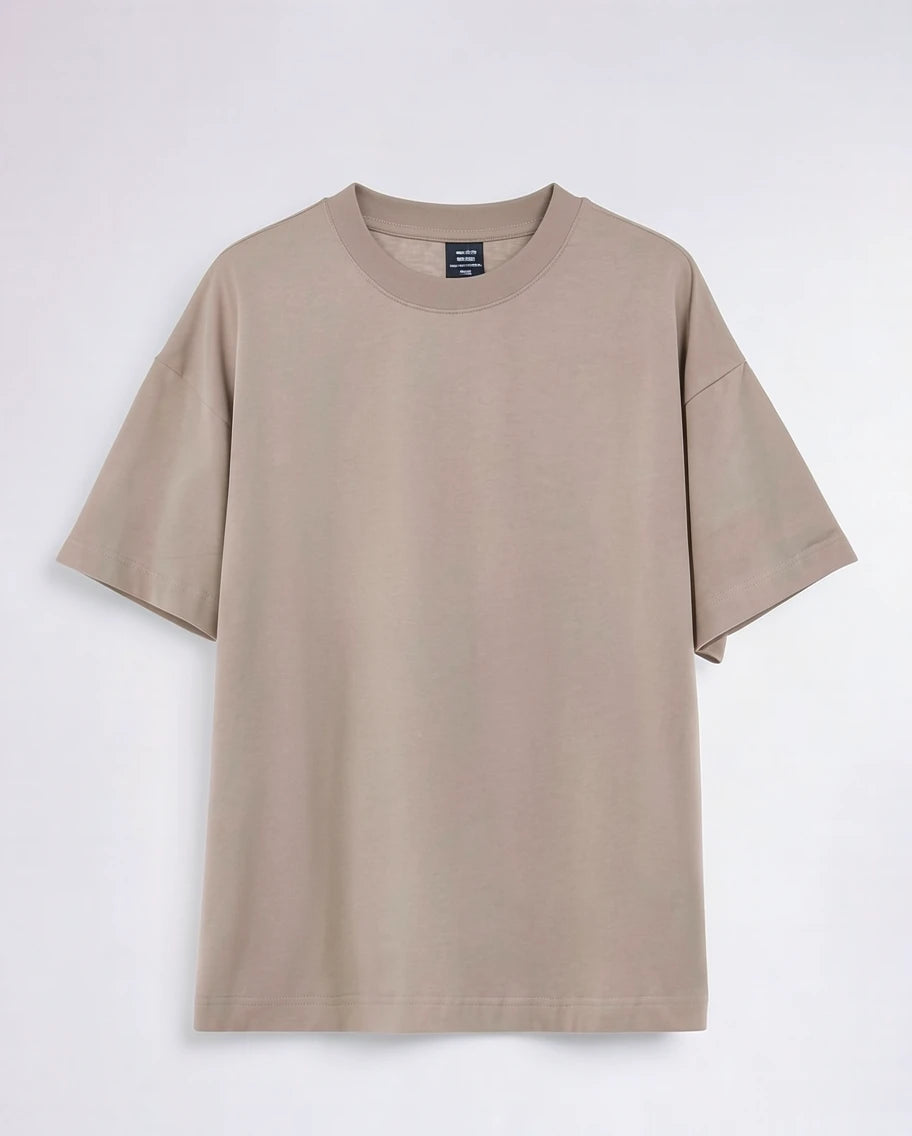Heavyweight Boxy Crew Neck T-Shirt