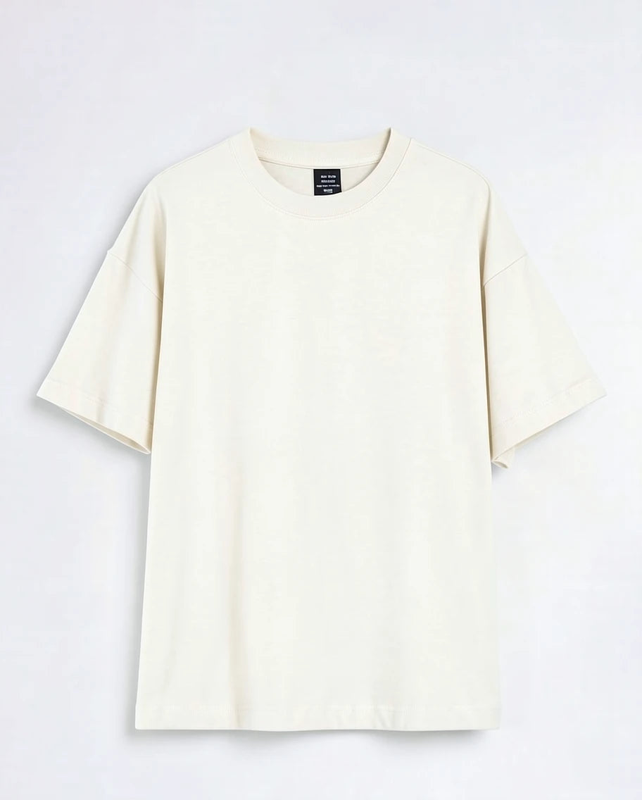 Heavyweight Boxy Crew Neck T-Shirt