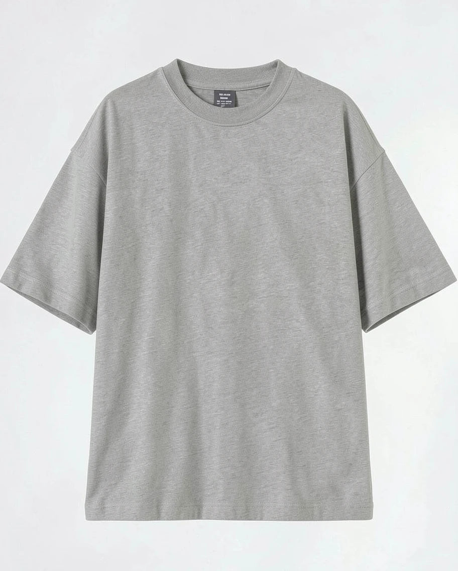 Heavyweight Boxy Crew Neck T-Shirt