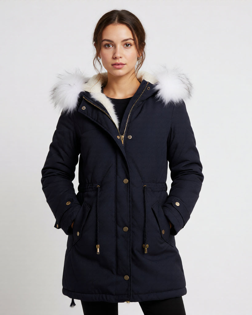 Stylish Insulated Women's Parka Jacket for Winter