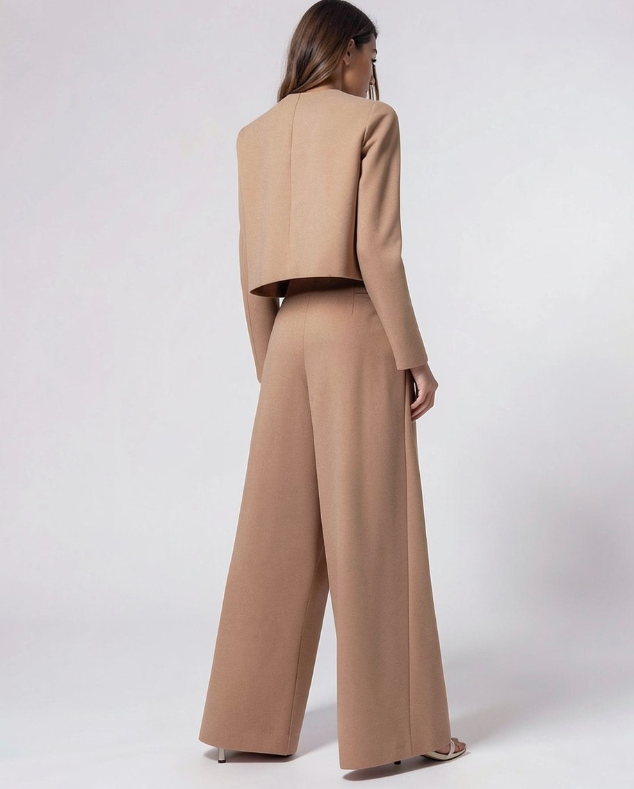 Chic Relaxed Fit Two-Piece Outfit Set