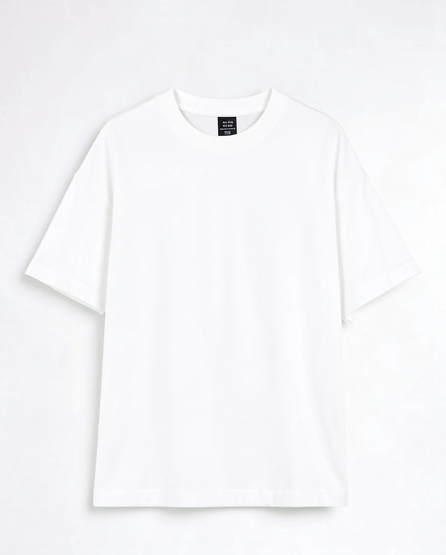 Heavyweight Boxy Crew Neck T-Shirt