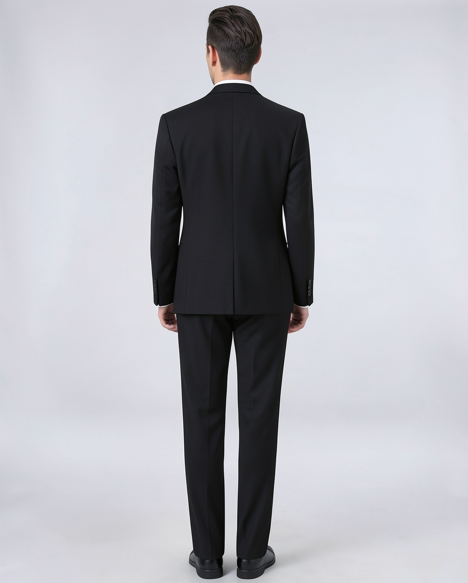 Classic Wool Blend Mens Three Piece Suit